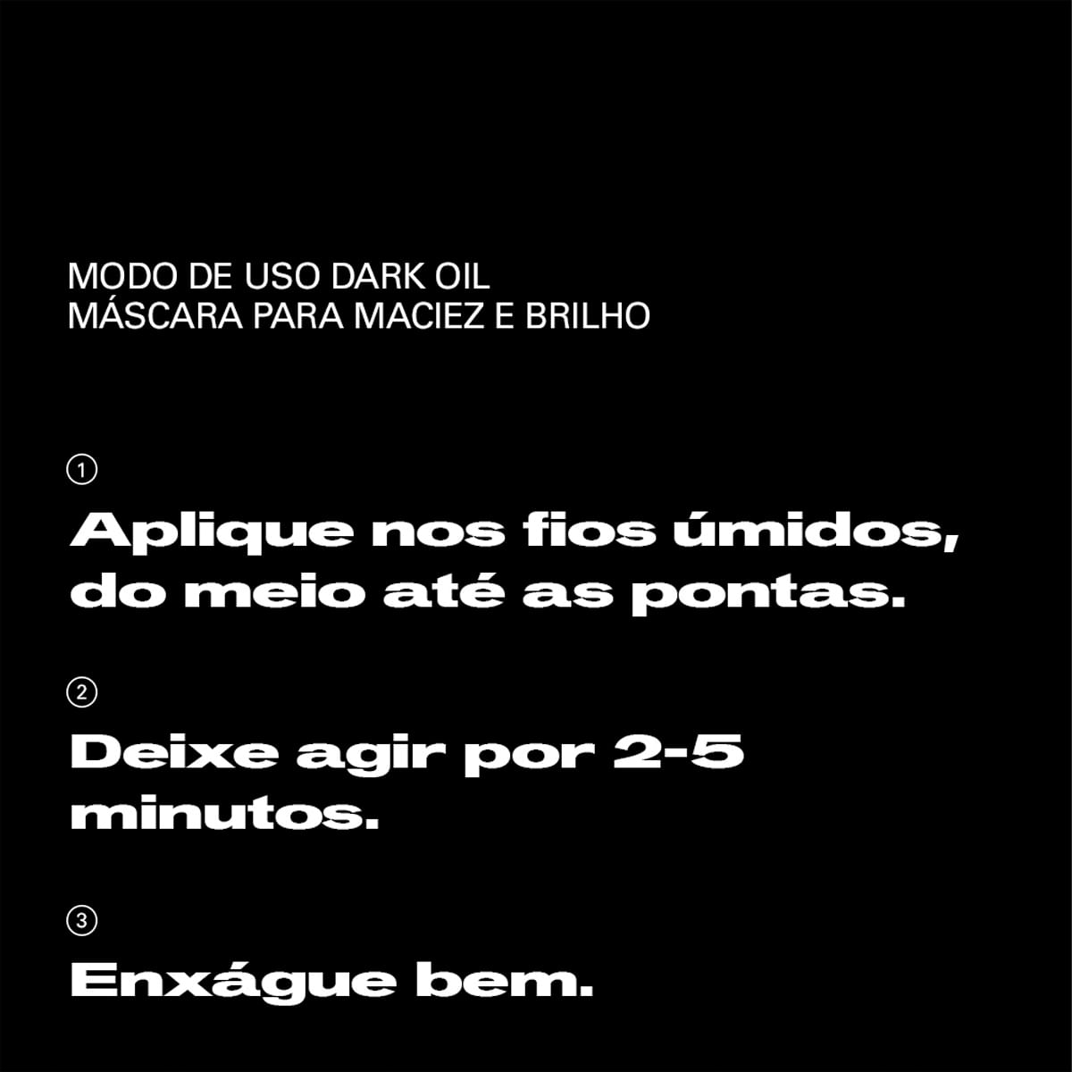 Kit Dark Oil Sebastian Professional Shampoo 1L + Máscara 500ml