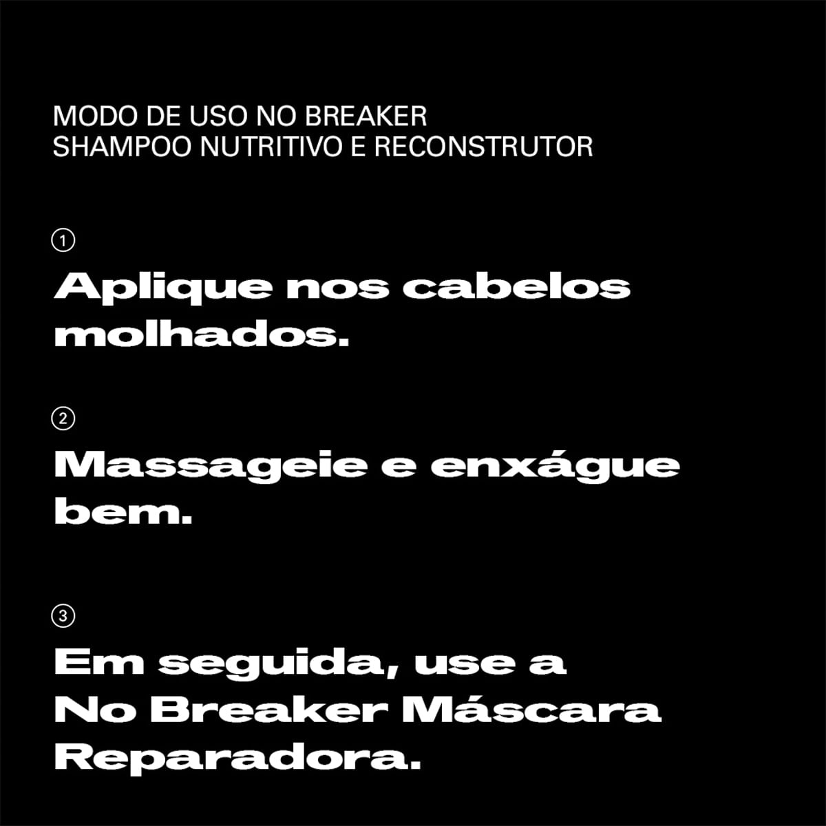 Kit No Breaker Sebastian Professional Shampoo 280ml + Máscara Capilar 145ml