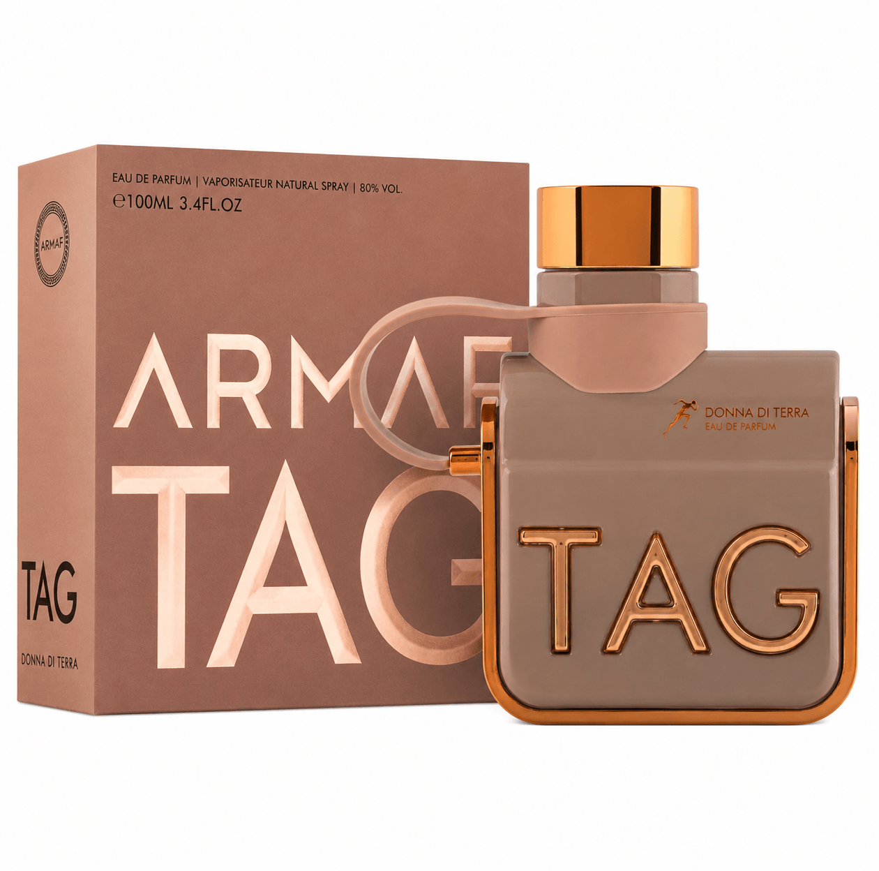 Perfume Árabe Feminino Armaf Tag Her Donna Di Terra Eau de Parfum 100ml