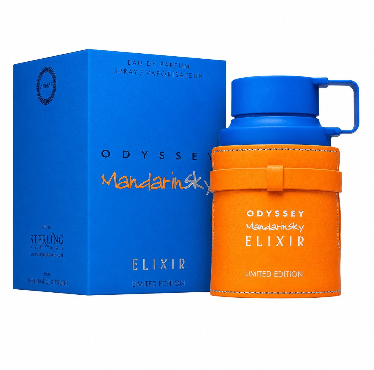 Perfume Árabe Masculino Odyssey Mandarin Sky Elixir Limited Edition Armaf Eau de Parfum 100ml
