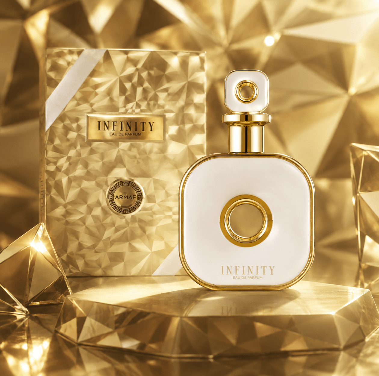 Perfume Árabe Feminino Infinity Gold Eau de Parfum Armaf 105ml