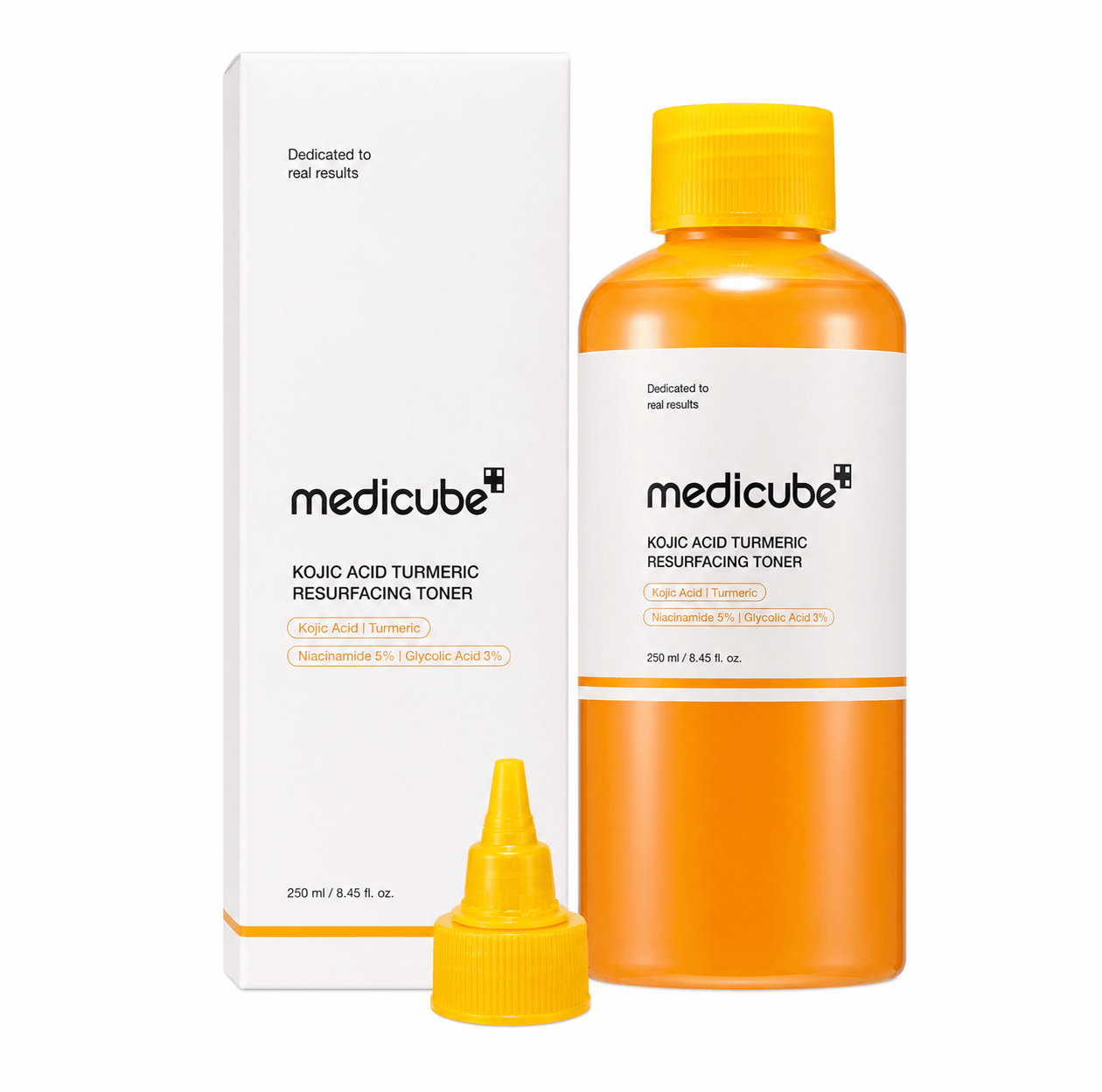 Tônico Facial Kojic Acid Turmeric Resurfacing Toner Medicube 250ml