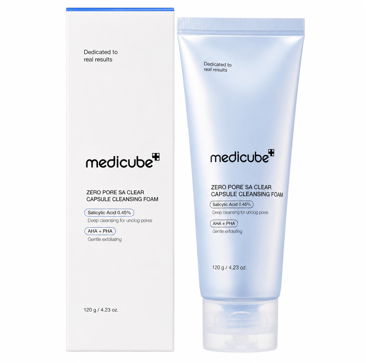 Espuma de Limpeza Facial Zero Pore SA Clear Capsule Medicube 120g