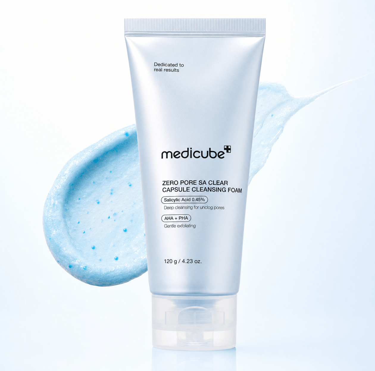 Espuma de Limpeza Facial Zero Pore SA Clear Capsule Medicube 120g