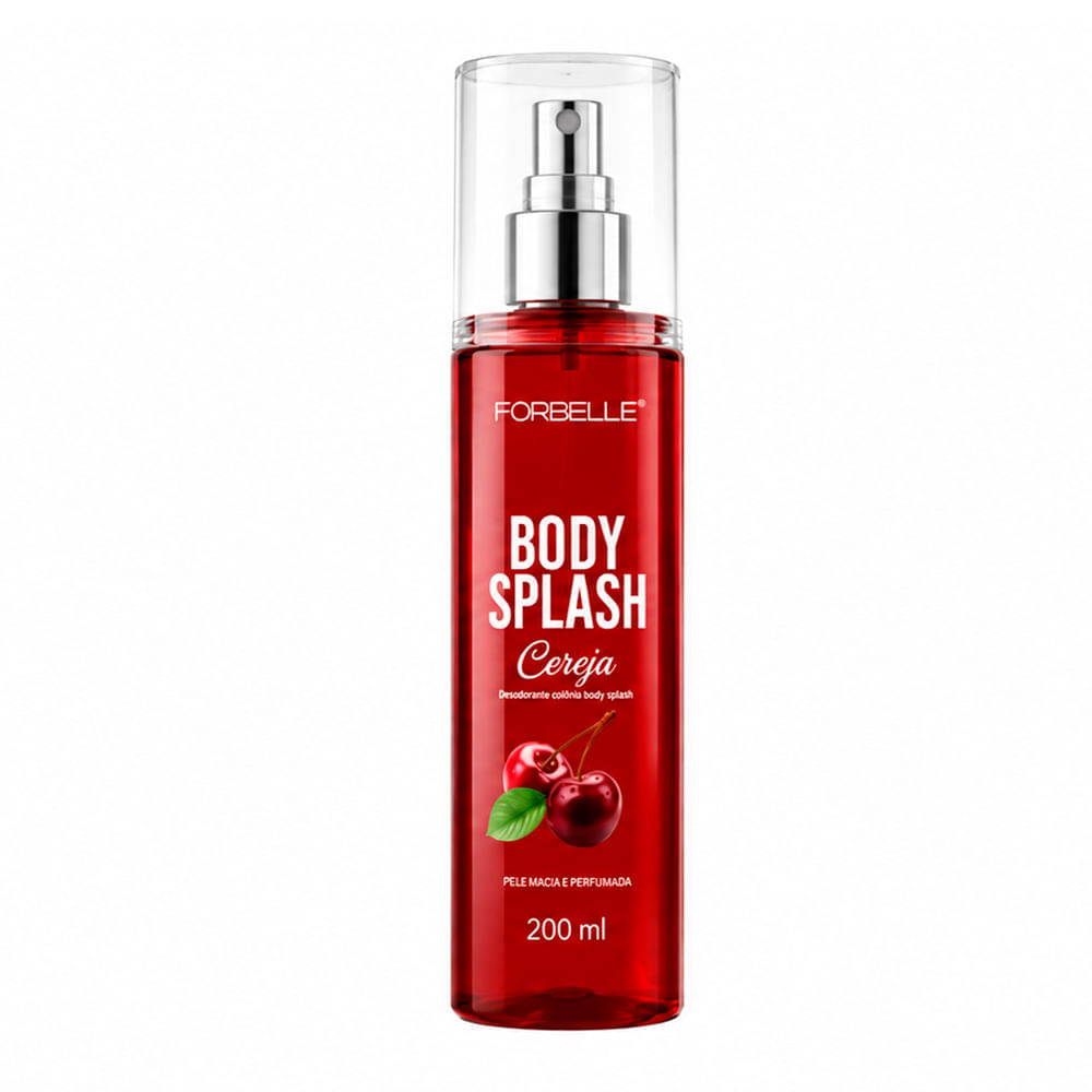 Body Splash Cereja Forbelle 200ml