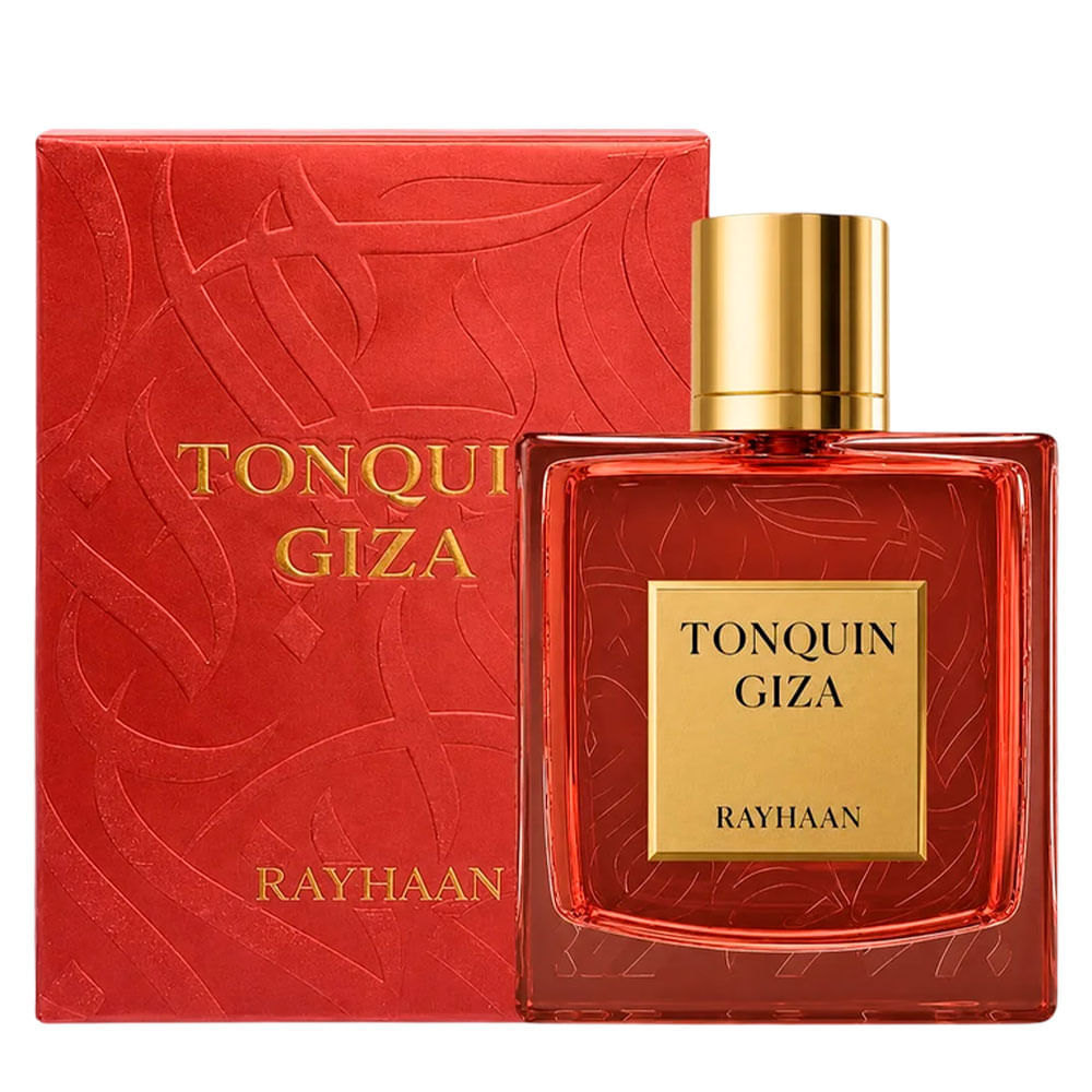 Perfume Árabe Unissex Tonquin Giza Eau de Parfum Rayhaan 100ml