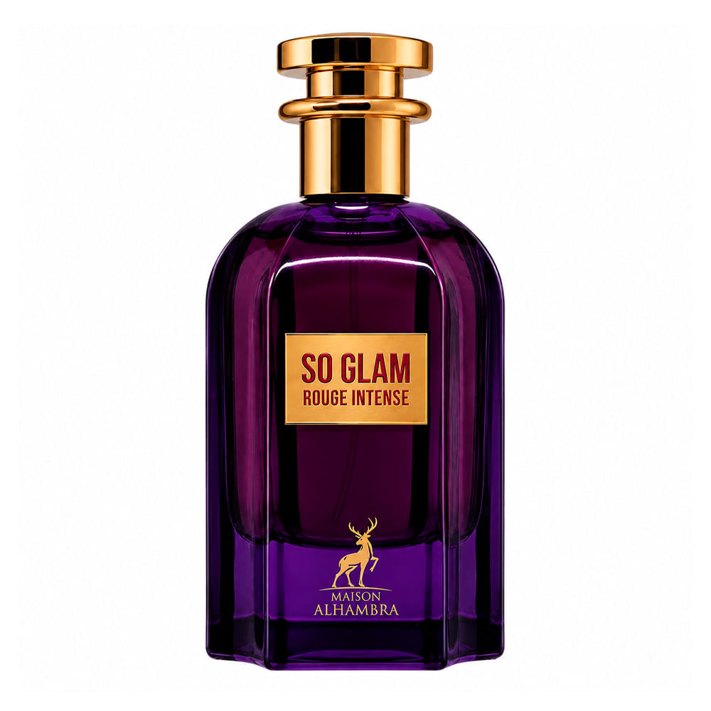 Perfume Árabe Feminino So Glam Rouge Intense Eau de Parfum Maison Alhambra 100ml