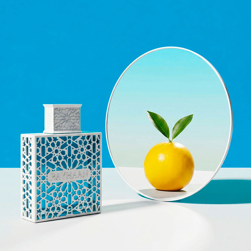 Perfume Árabe Masculino Rayhaan Azul Eau de Parfum 100ml