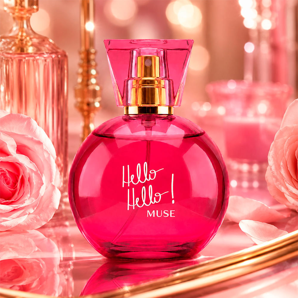 Deo Colônia Feminina Hello Hello Muse Ciclo 100ml
