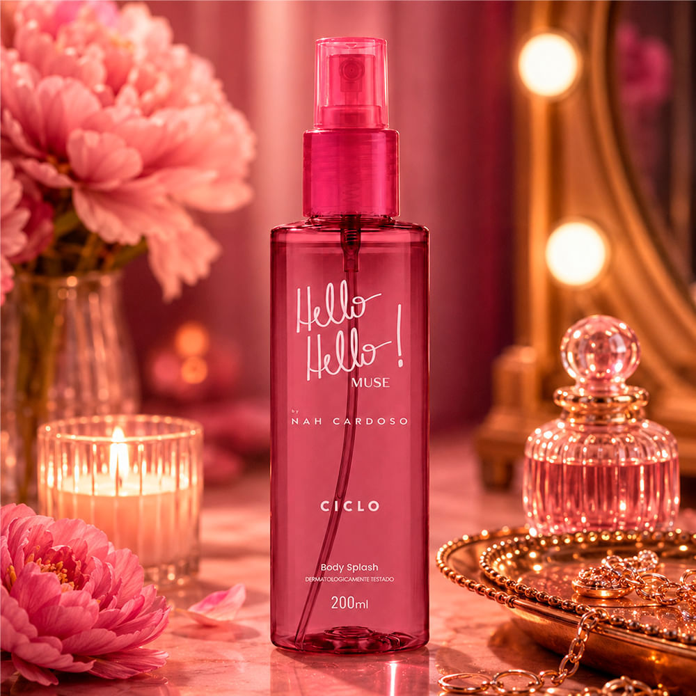 Body Splash Hello Hello Muse Ciclo 200ml