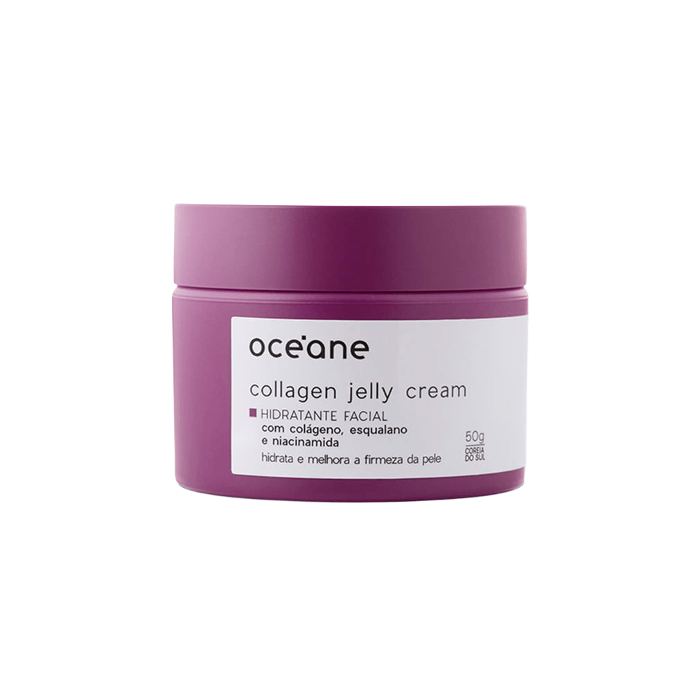 Gel Hidratante Facial Com Colágeno Collagen Jelly Cream 50g