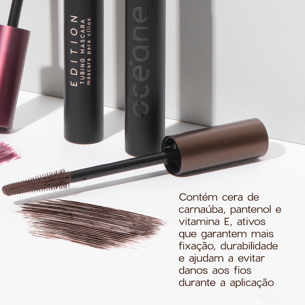 Kit Océane Edition Máscara de Cílios Marrom + Máscara de Cílios Bordô
