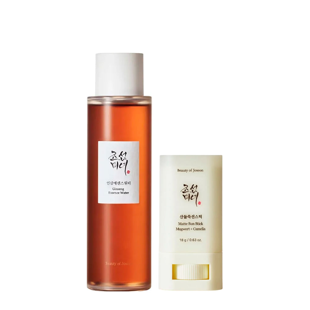 Kit Beauty Of Joseon Ginseng Água Micelar 150ml + Protetor Solar Facial Camelia Matte Sun Fps50 18g