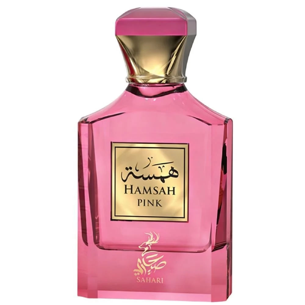 Perfume Árabe Feminino Hamsah Pink Sahari Eau De Parfum 100ml