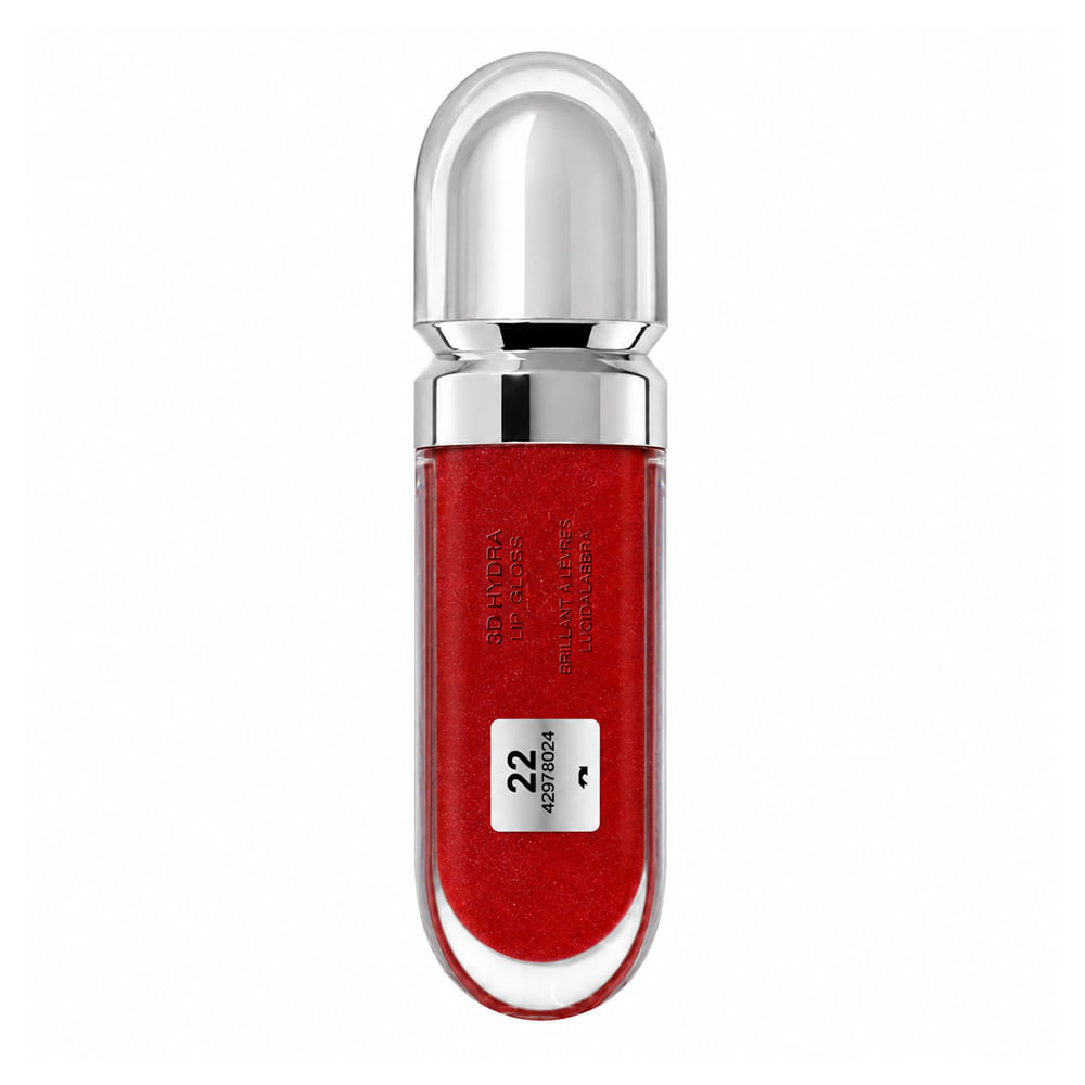 Gloss Labial KIKO Milano 3D Hydra Lipgloss Cor 22 Sparkling Red Garnet