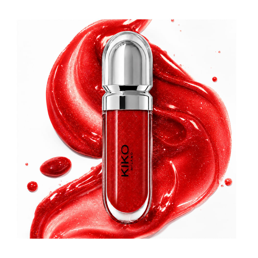 Gloss Labial KIKO Milano 3D Hydra Lipgloss Cor 22 Sparkling Red Garnet