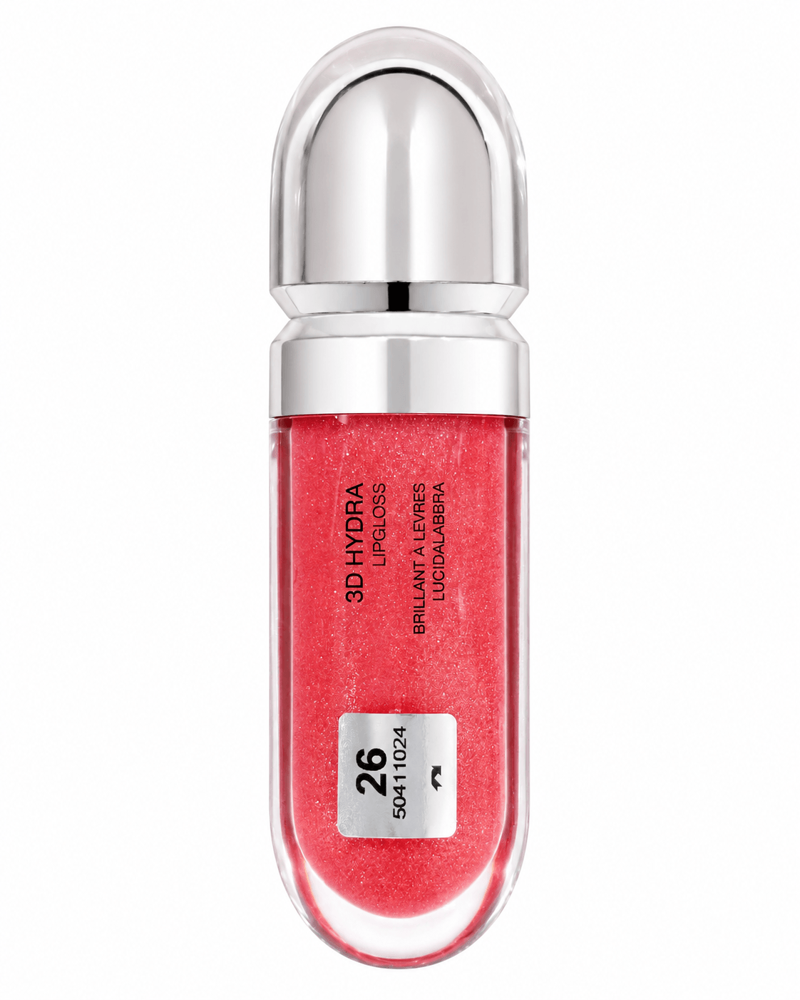 Gloss Labial KIKO Milano 3D Hydra Lipgloss Cor 26 Sparkling Hibiscus Pink