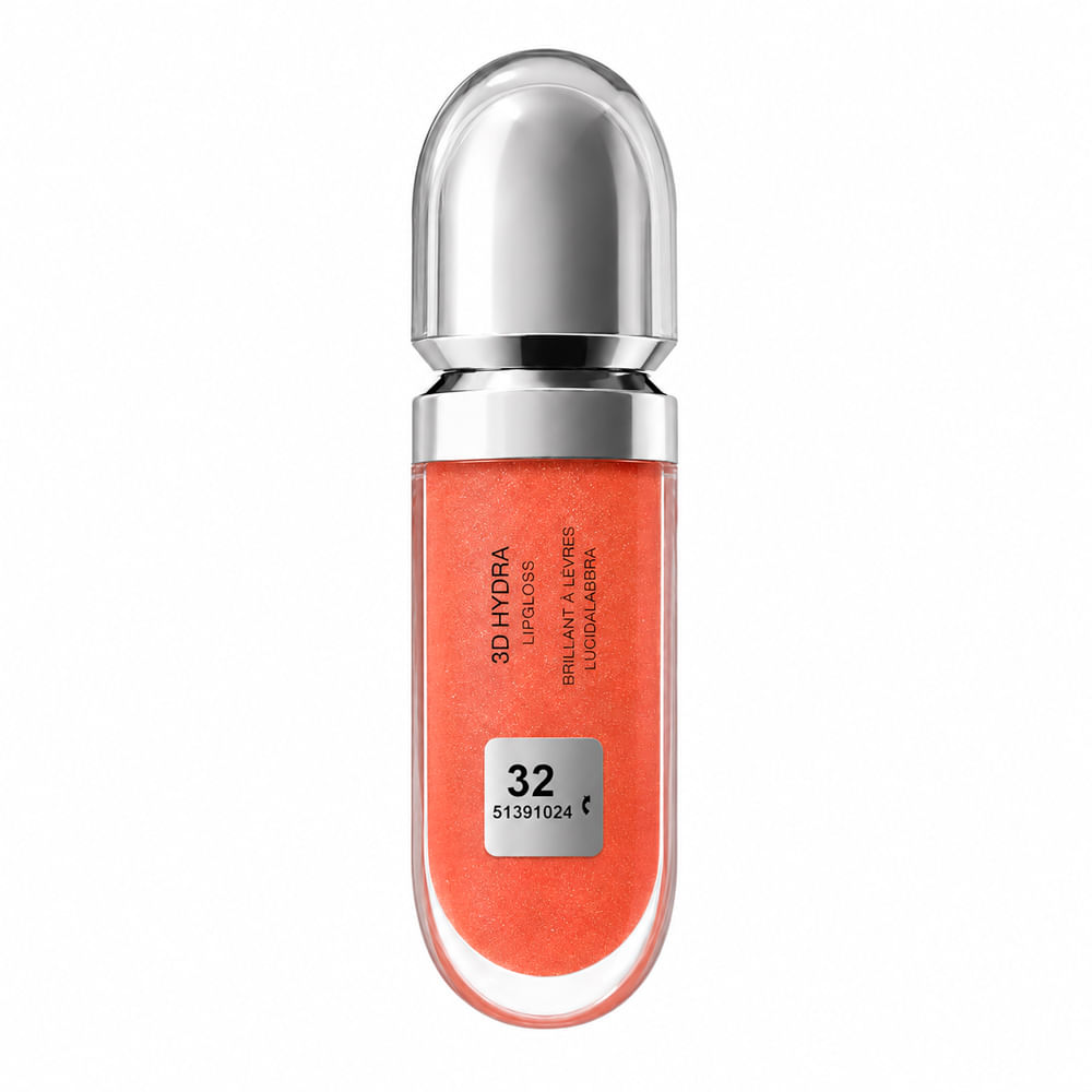 Gloss Labial KIKO Milano 3D Hydra Lipgloss Cor 32 Pearly Natural Rose