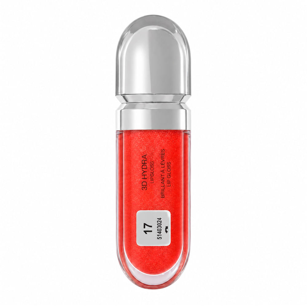 Gloss Labial KIKO Milano 3D Hydra Lipgloss Cor 17 Pearly Mauve 6,5ml