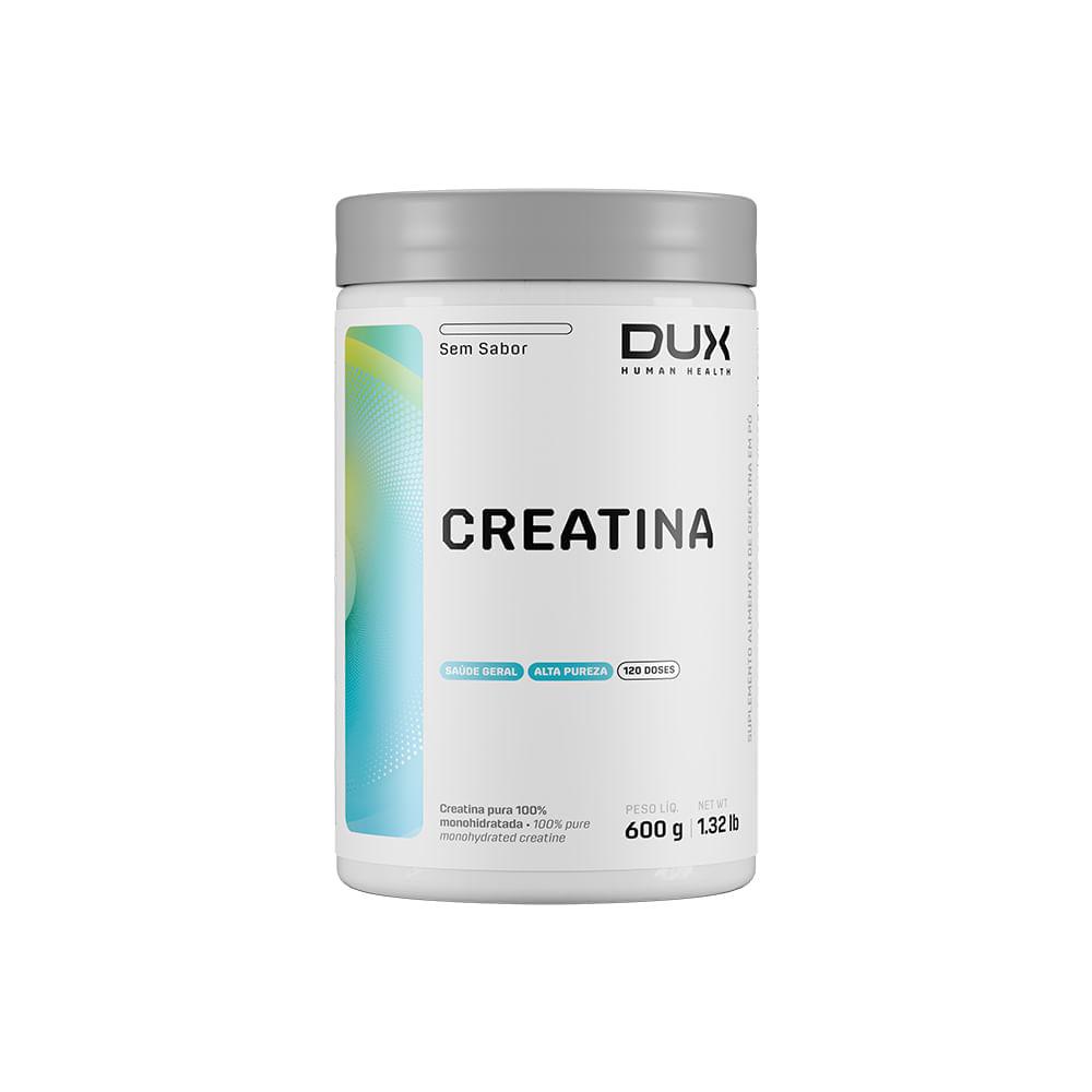 Creatina Monohidratada Dux 600g Sabor Natural