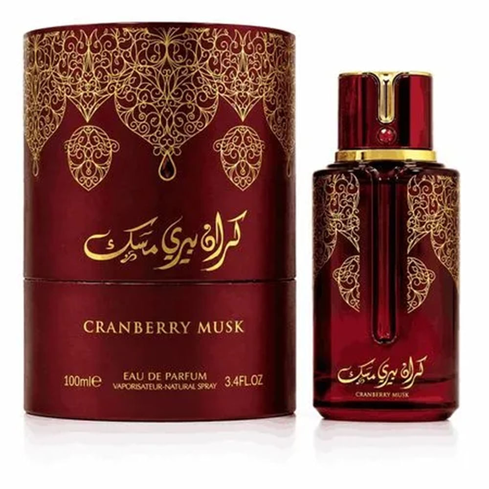 Perfume Árabe Unissex Cranberry Musk Arabiyat Prestige Eau De Parfum 100ml