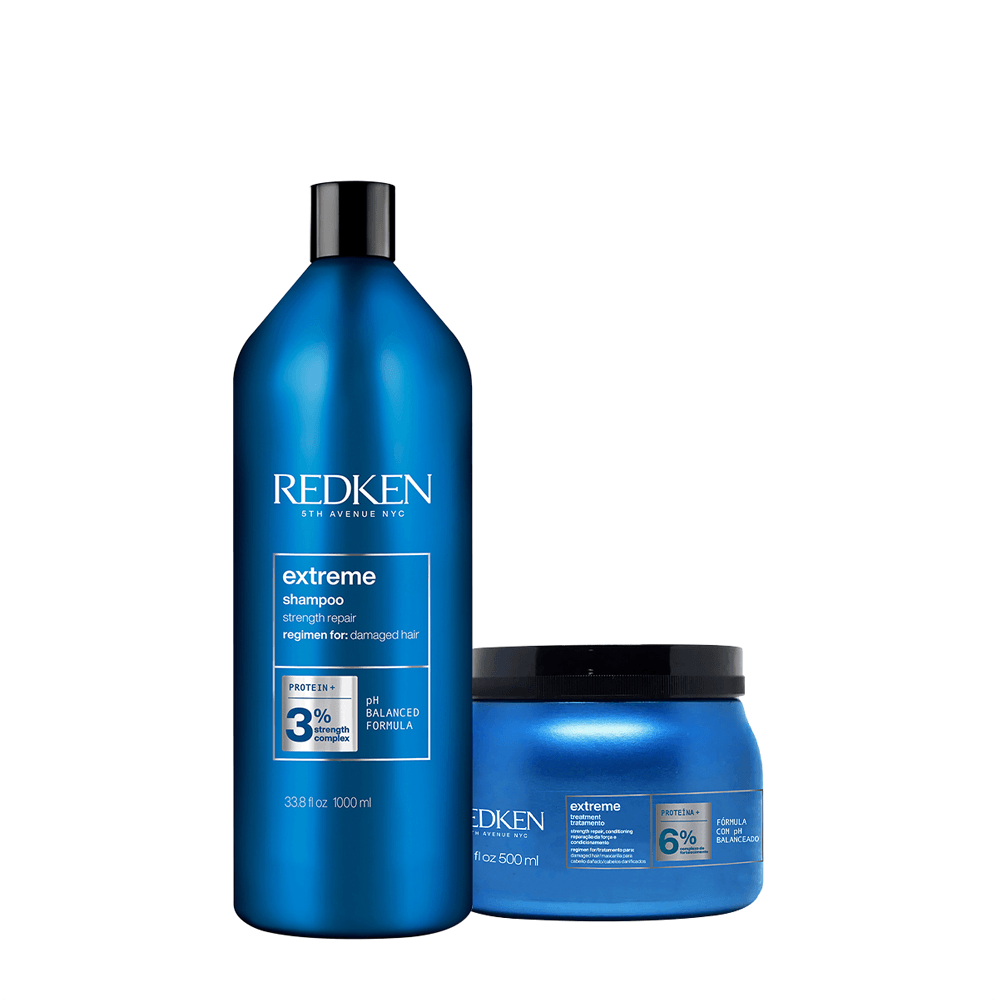 Kit Extreme Redken Shampoo 1L + Máscara 500ml
