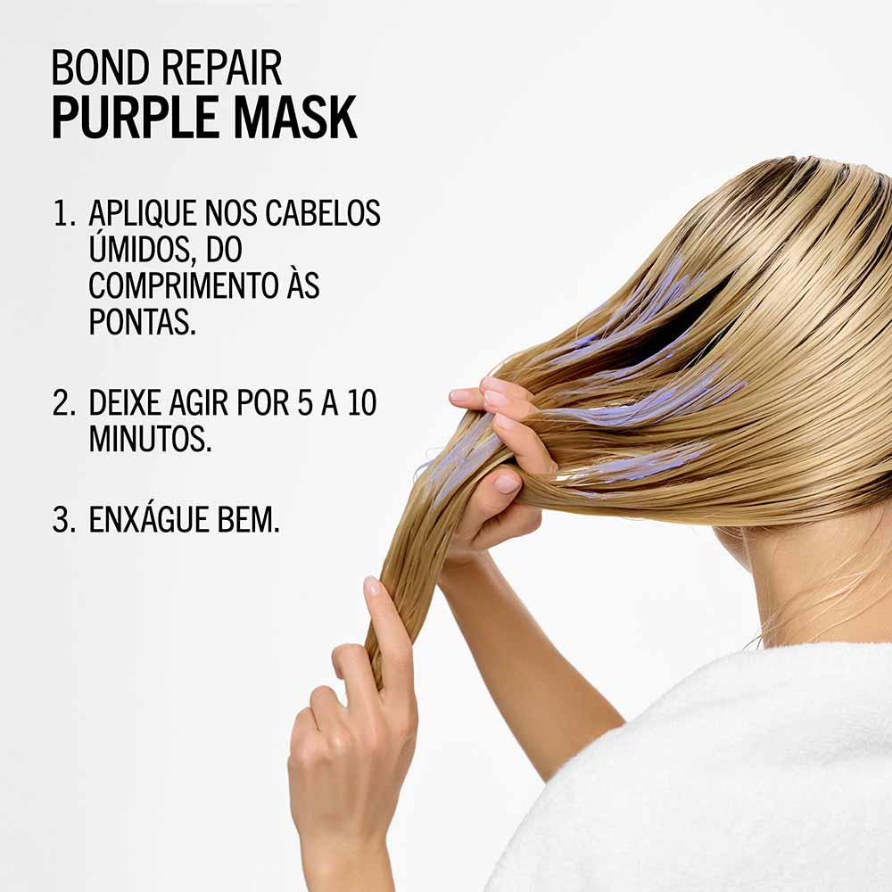 Máscara Capilar Roxa Blondme BondR Schwarzkopf 500ml
