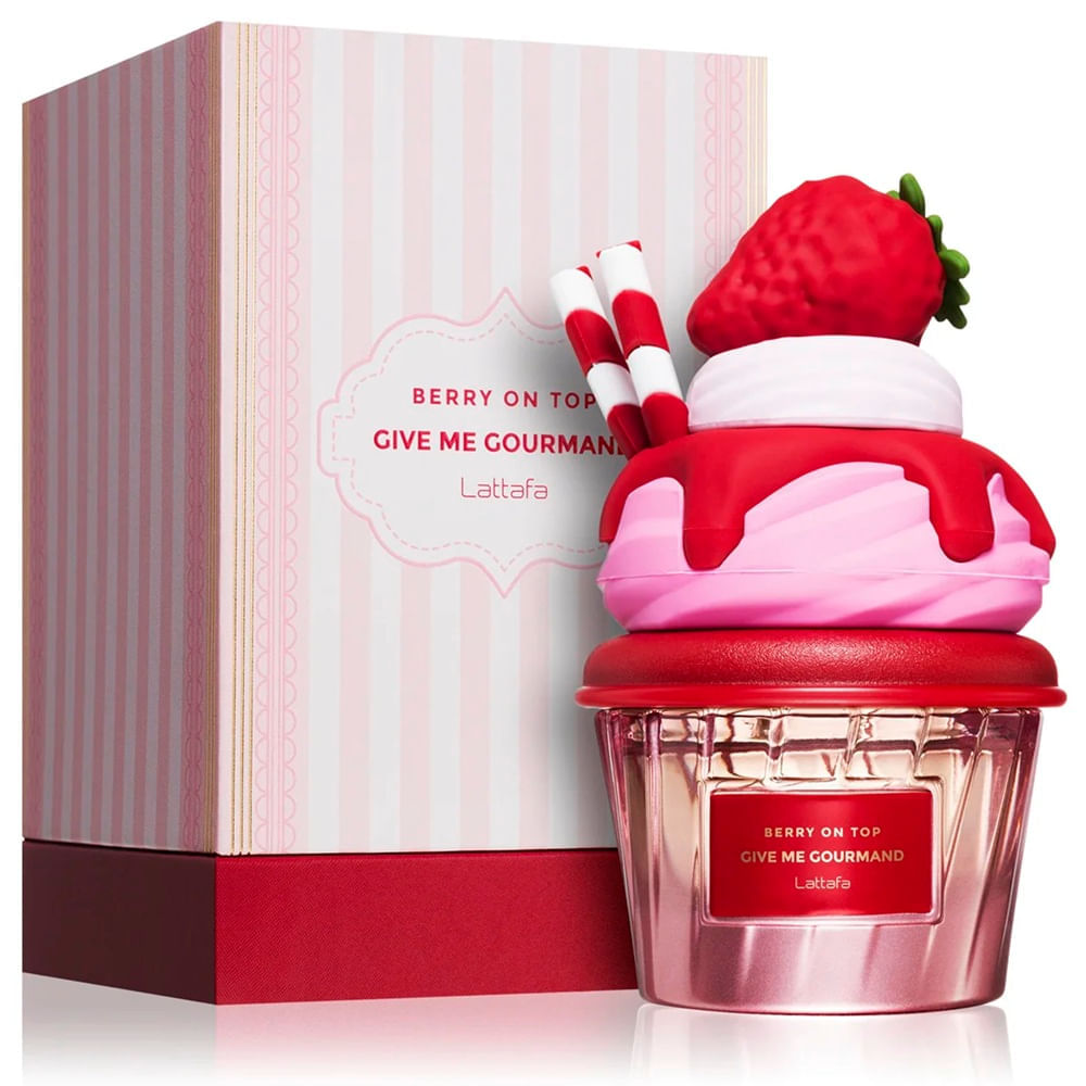 Perfume Árabe Feminino Berry On Top Lattafa Eau de Parfum 75ml