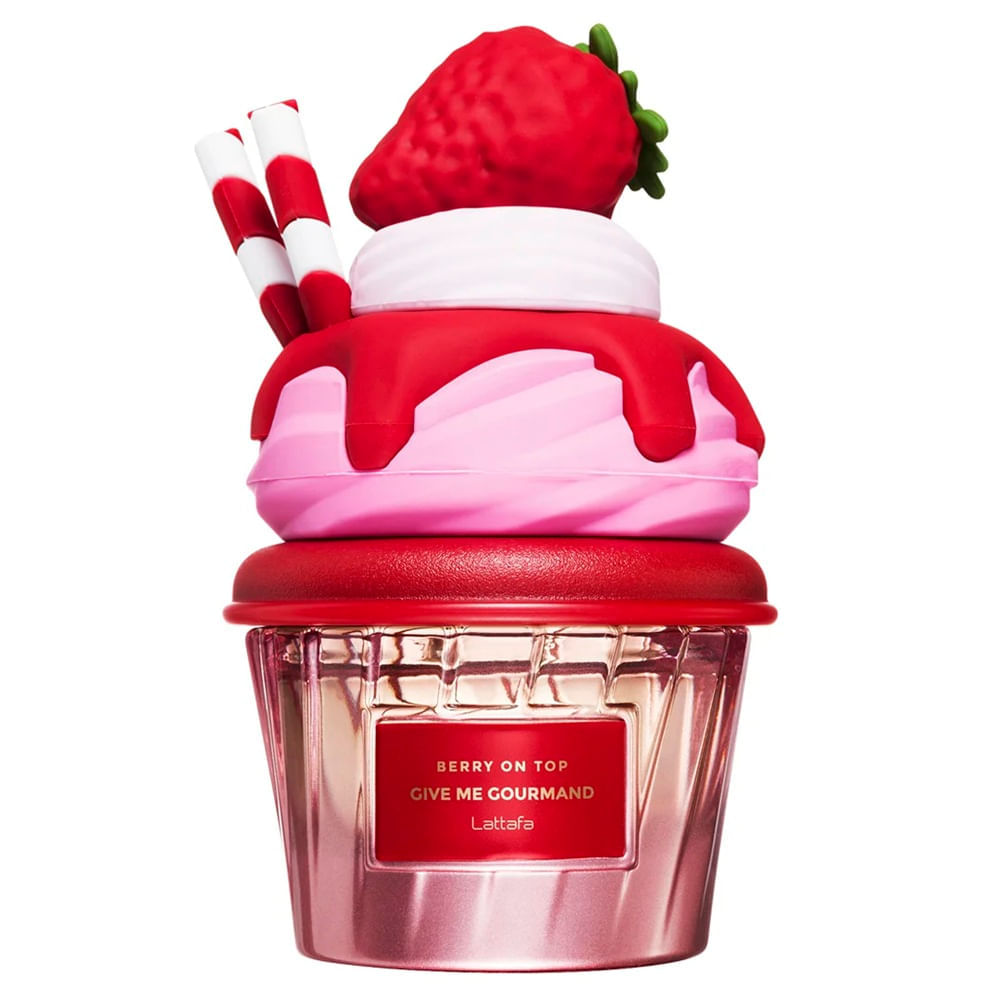 Perfume Árabe Feminino Berry On Top Lattafa Eau de Parfum 75ml