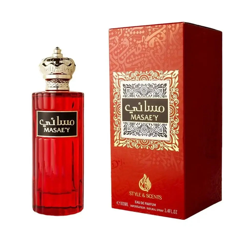 Perfume Árabe Feminino Masae'y Style & Scent Eau De Parfum 100ml