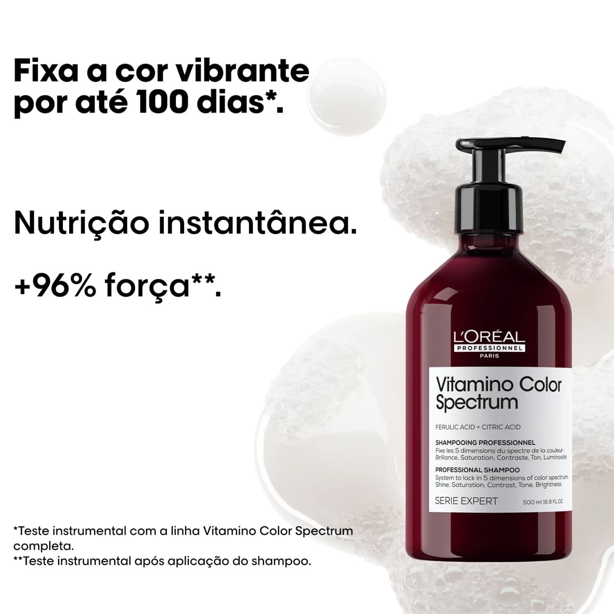Kit Vitamino Color Spectrum L'Oréal Professionnel Shampoo 500ml + Máscara 500ml