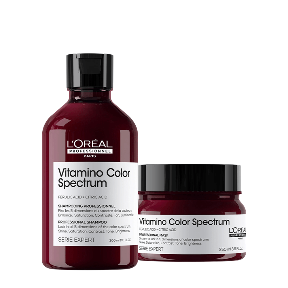 Kit Vitamino Color Spectrum L'oréal Professionnel Shampoo 300ml + Máscara 250ml