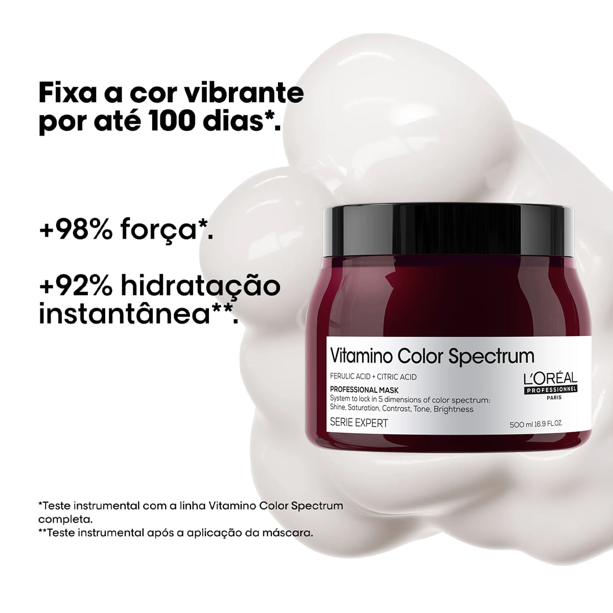 Kit Vitamino Color Spectrum L'Oréal Professionnel Shampoo 500ml + Máscara 500ml