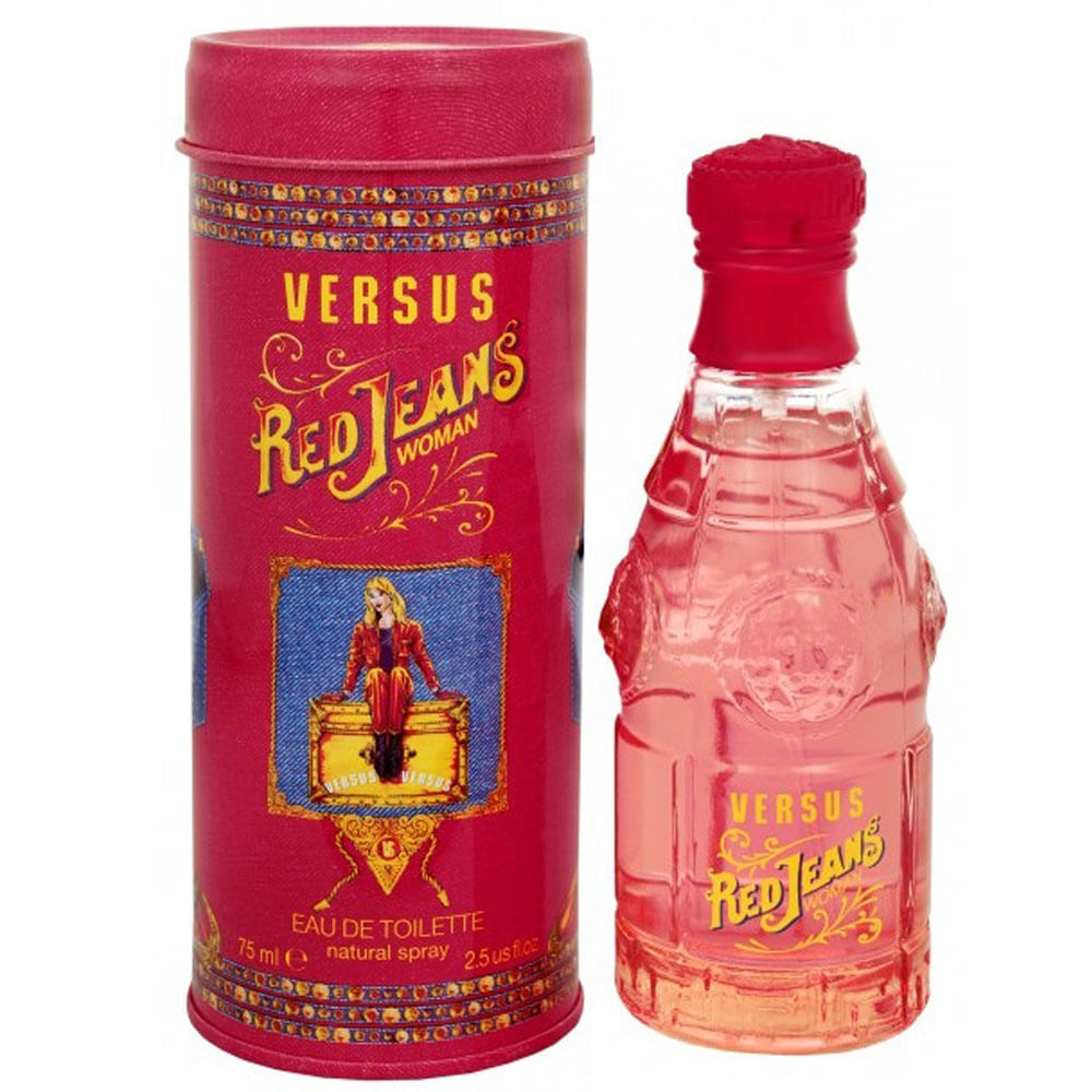 Perfume Feminino Versace Red Jeans Eau De Toilette 75ml