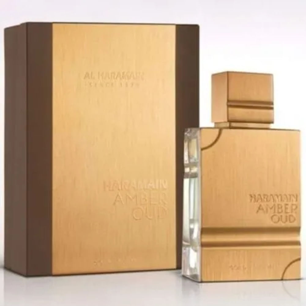 Perfume Árabe Masculino Amber Oud Gold Al Haramain Eau De Parfum 120ml