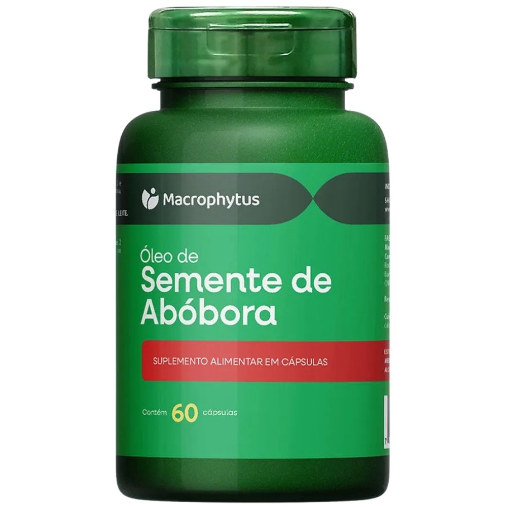 Óleo de Semente de Abóbora Macrophytus 60 cápsulas