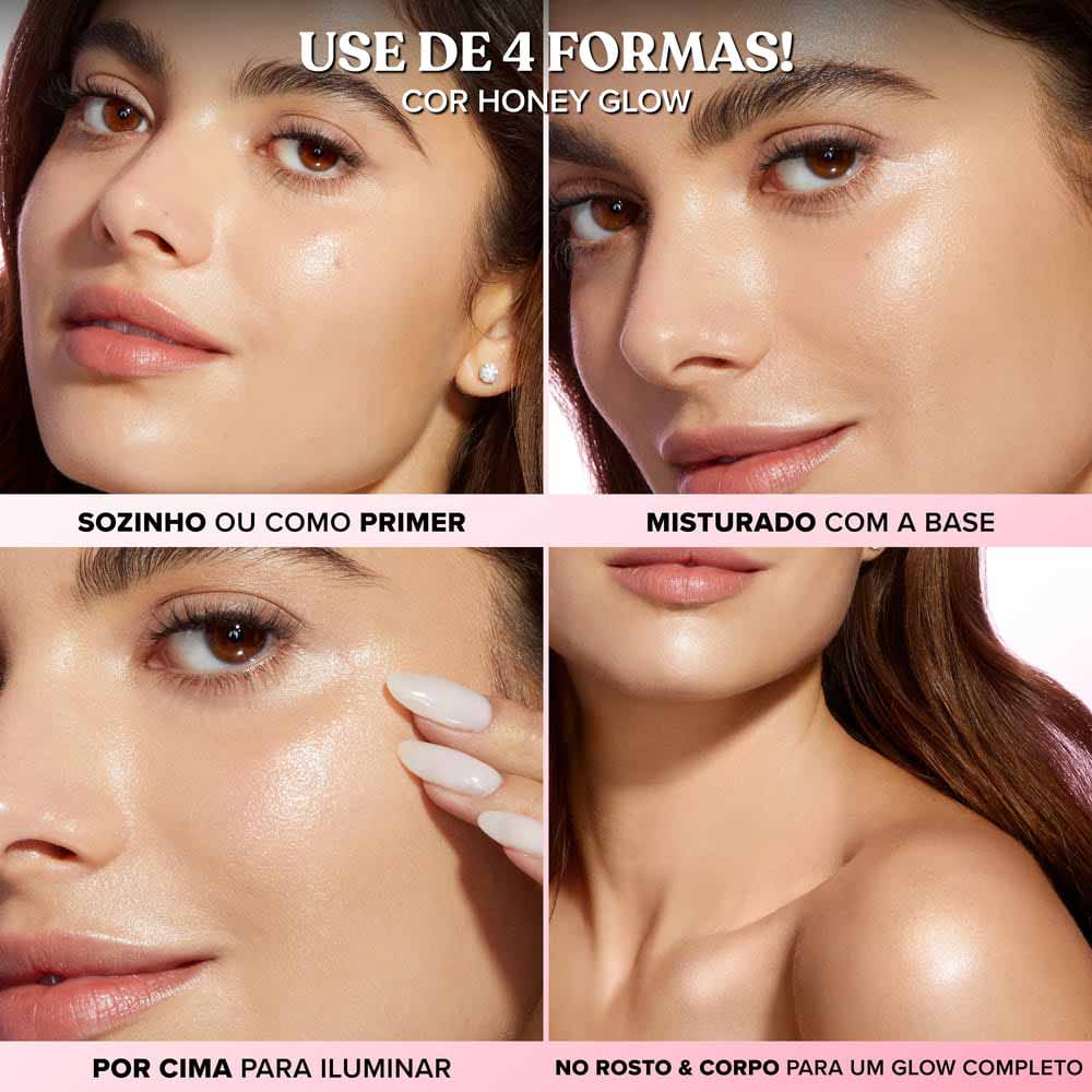 Iluminador Líquido Multifuncional Born This Way Super Glow Too Faced Cor Polished Petal