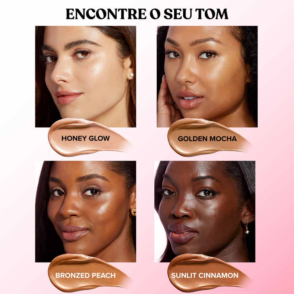 Iluminador Líquido Multifuncional Born This Way Super Glow Too Faced Cor Golden Mocha