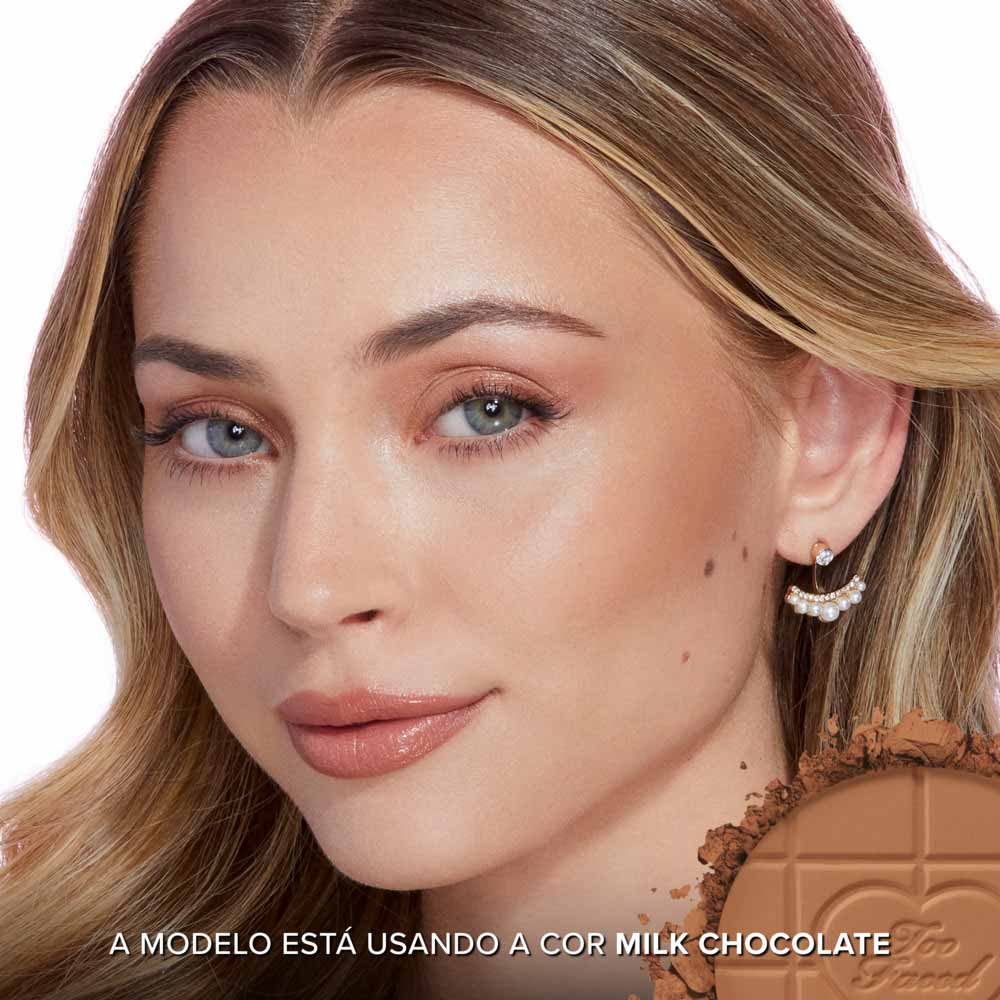 Bronzeador em Pó Matte Chocolate Soleil Too Faced Cor Milk Chocolate