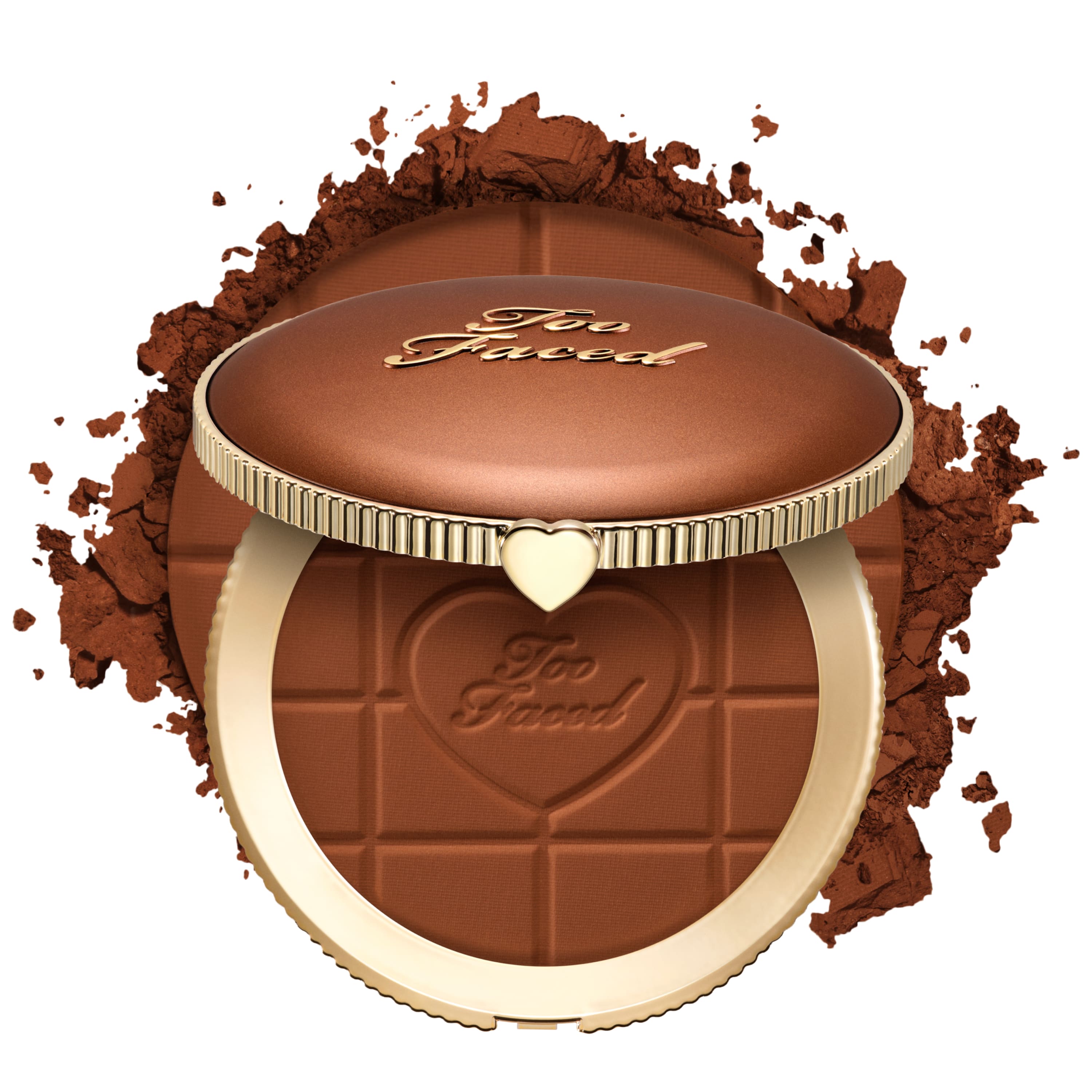 Bronzeador em Pó Matte Chocolate Soleil Too Faced Cor Chocolate Caramel