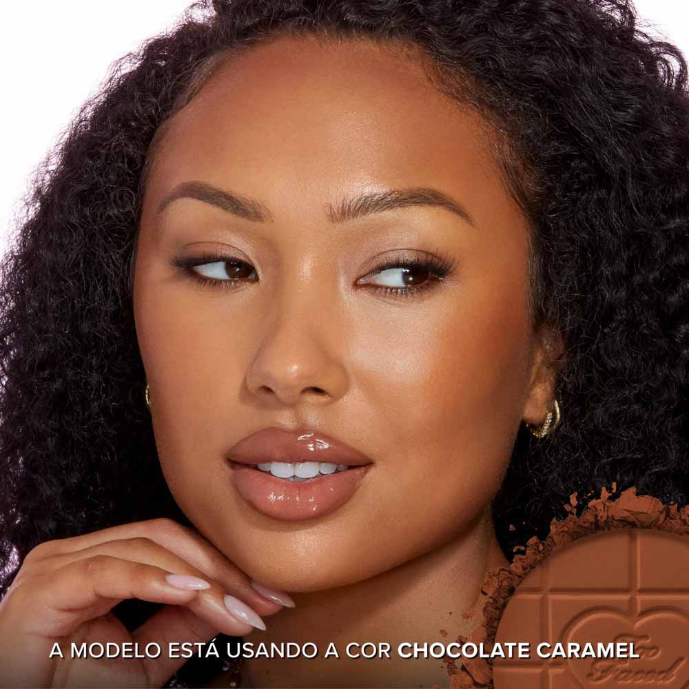 Bronzeador em Pó Matte Chocolate Soleil Too Faced Cor Chocolate Caramel