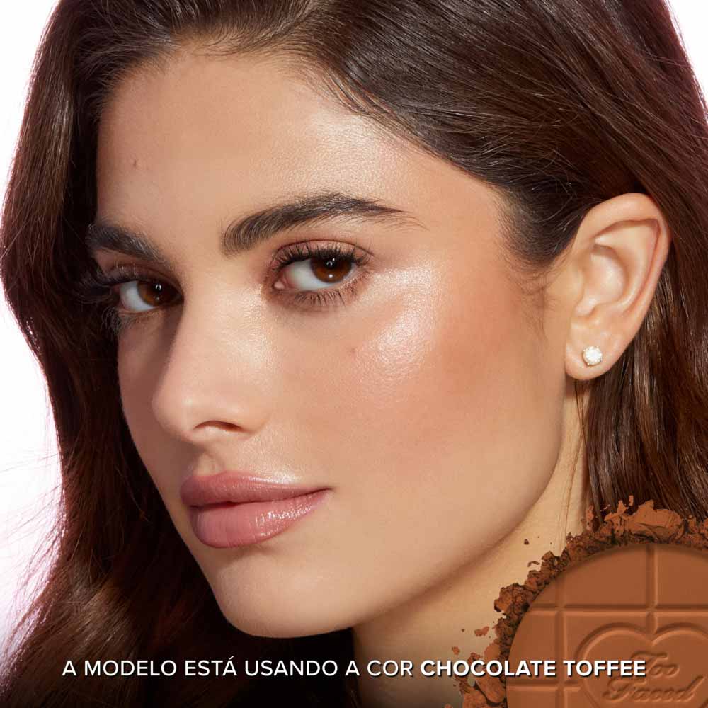 Bronzeador em Pó Matte Chocolate Soleil Too Faced Cor Chocolate Toffee