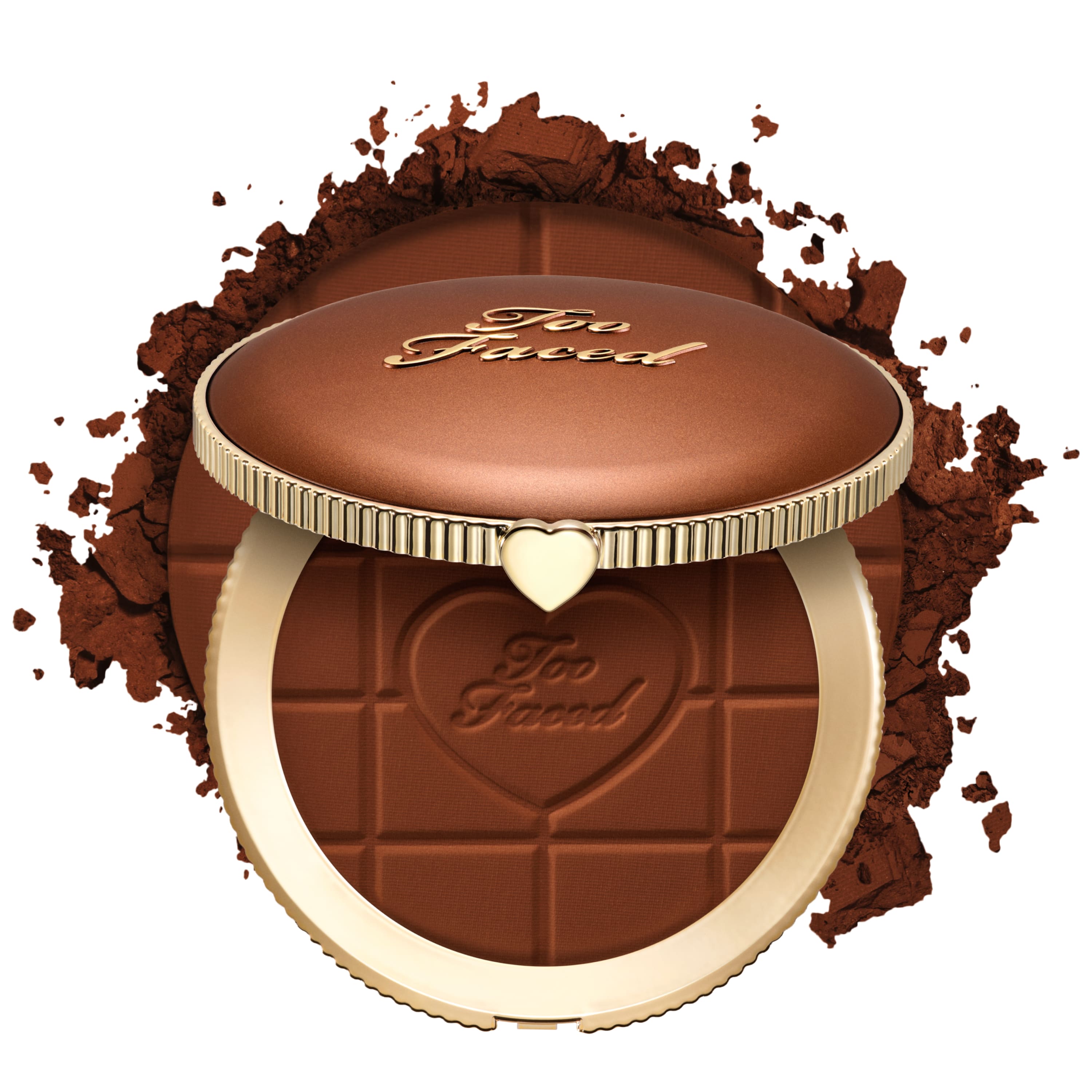 Bronzeador em Pó Matte Chocolate Soleil Too Faced Cor Chocolate Lava