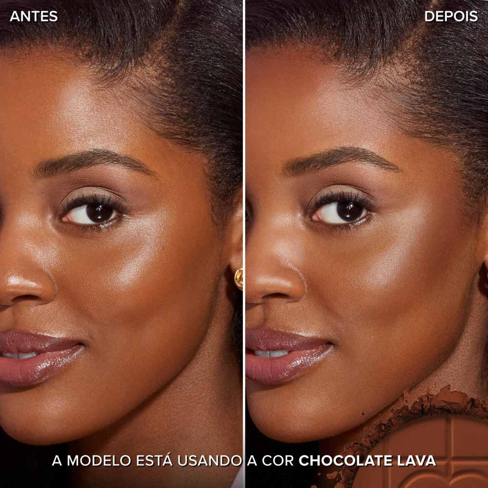 Bronzeador em Pó Matte Chocolate Soleil Too Faced Cor Chocolate Lava