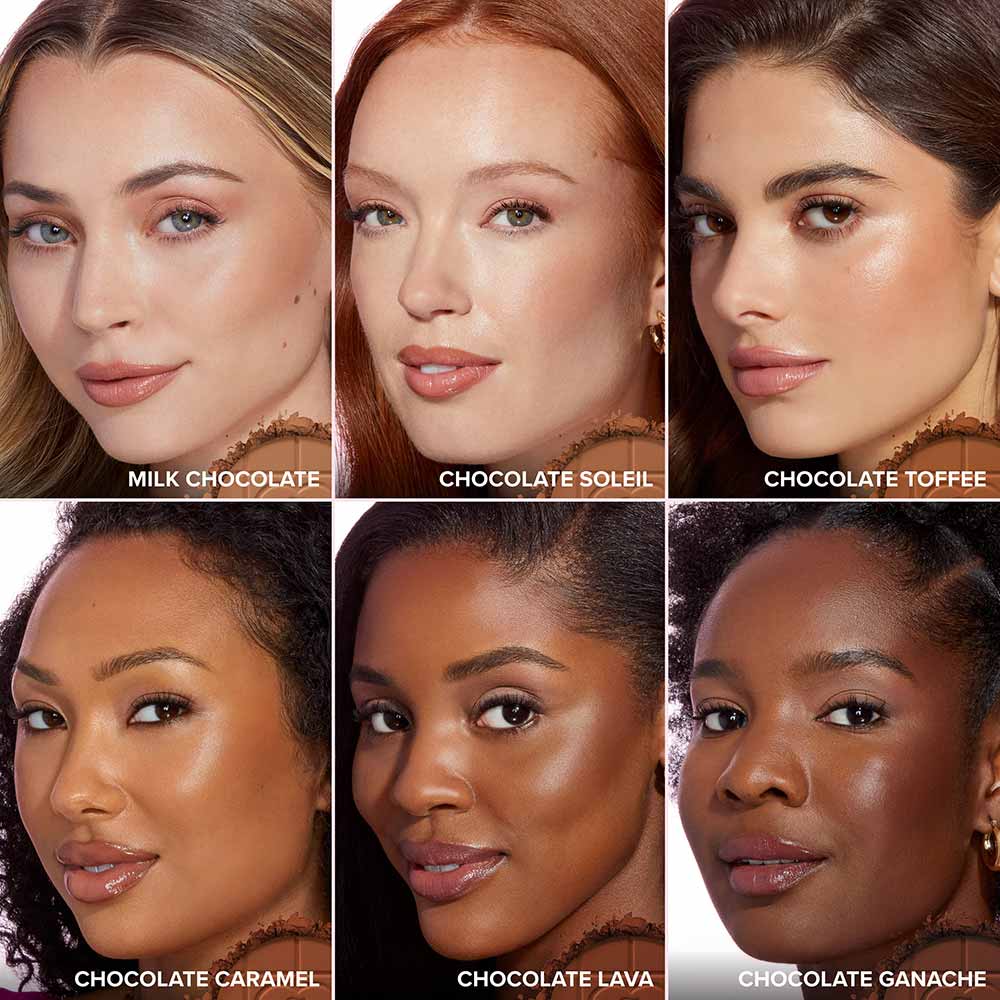 Bronzeador em Pó Matte Chocolate Soleil Too Faced Cor Chocolate Lava
