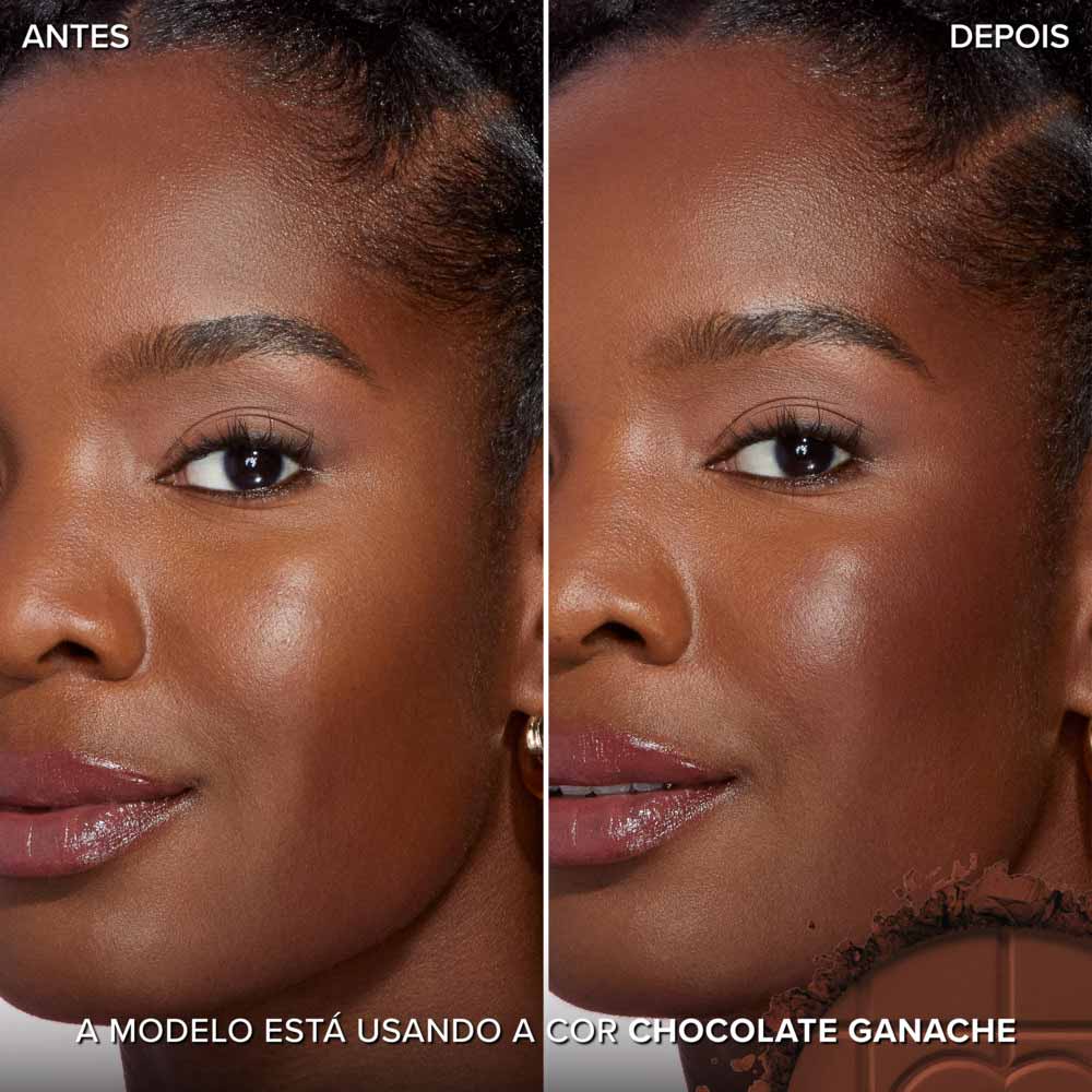 Bronzeador em Pó Matte Chocolate Soleil Too Faced Cor Chocolate Ganache