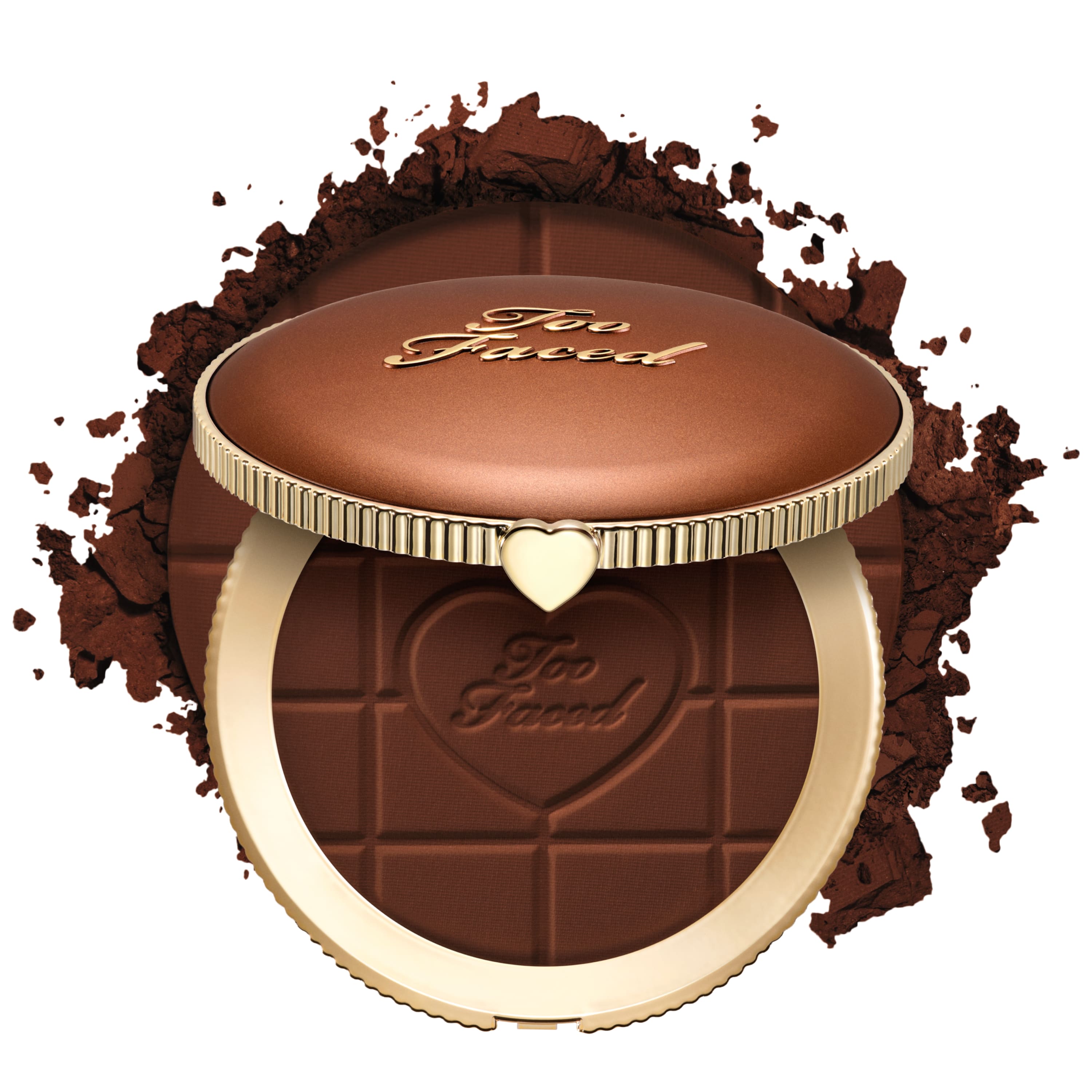 Bronzeador em Pó Matte Chocolate Soleil Too Faced Cor Chocolate Ganache