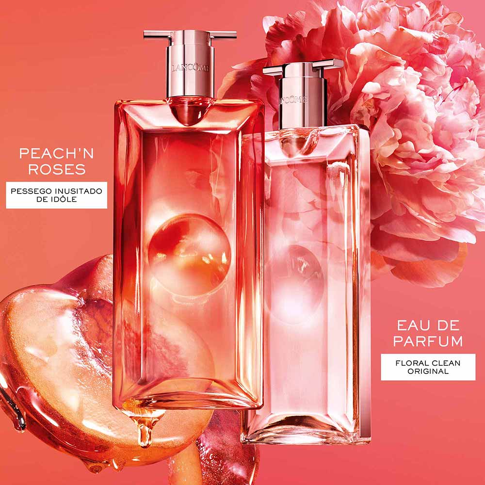 Perfume Feminino Idôle Peach N Roses Lâncome Eau De Parfum 50ml