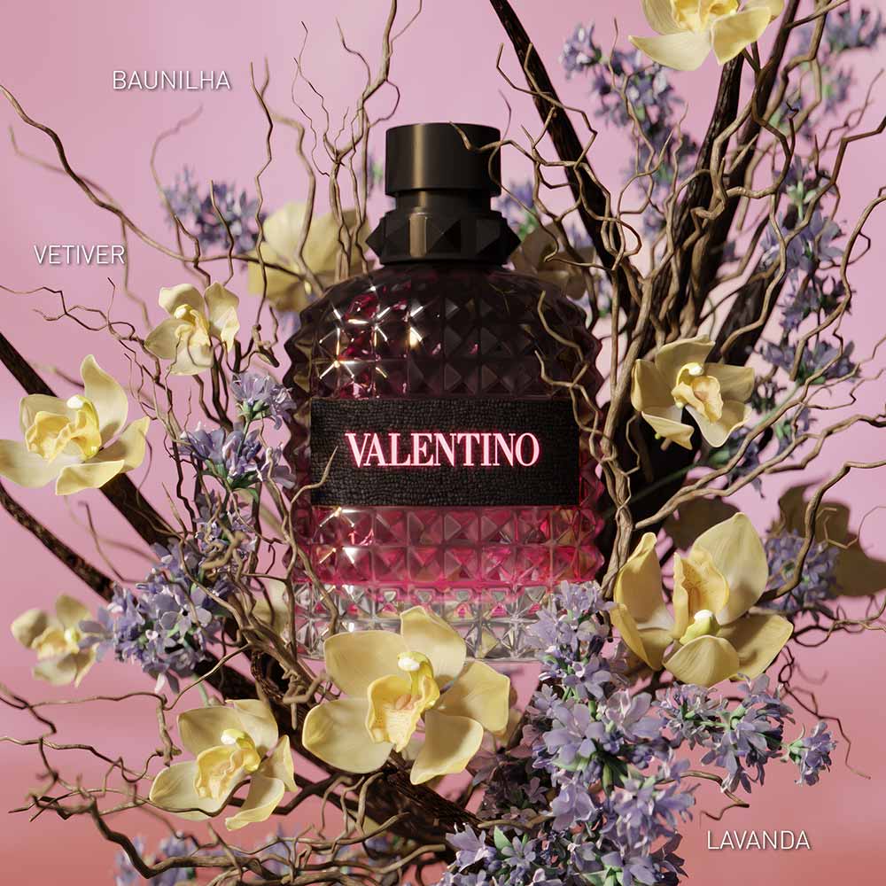 Perfume Masculino Uomo Born In Roma Intense Valentino Eau de Parfum 50ml