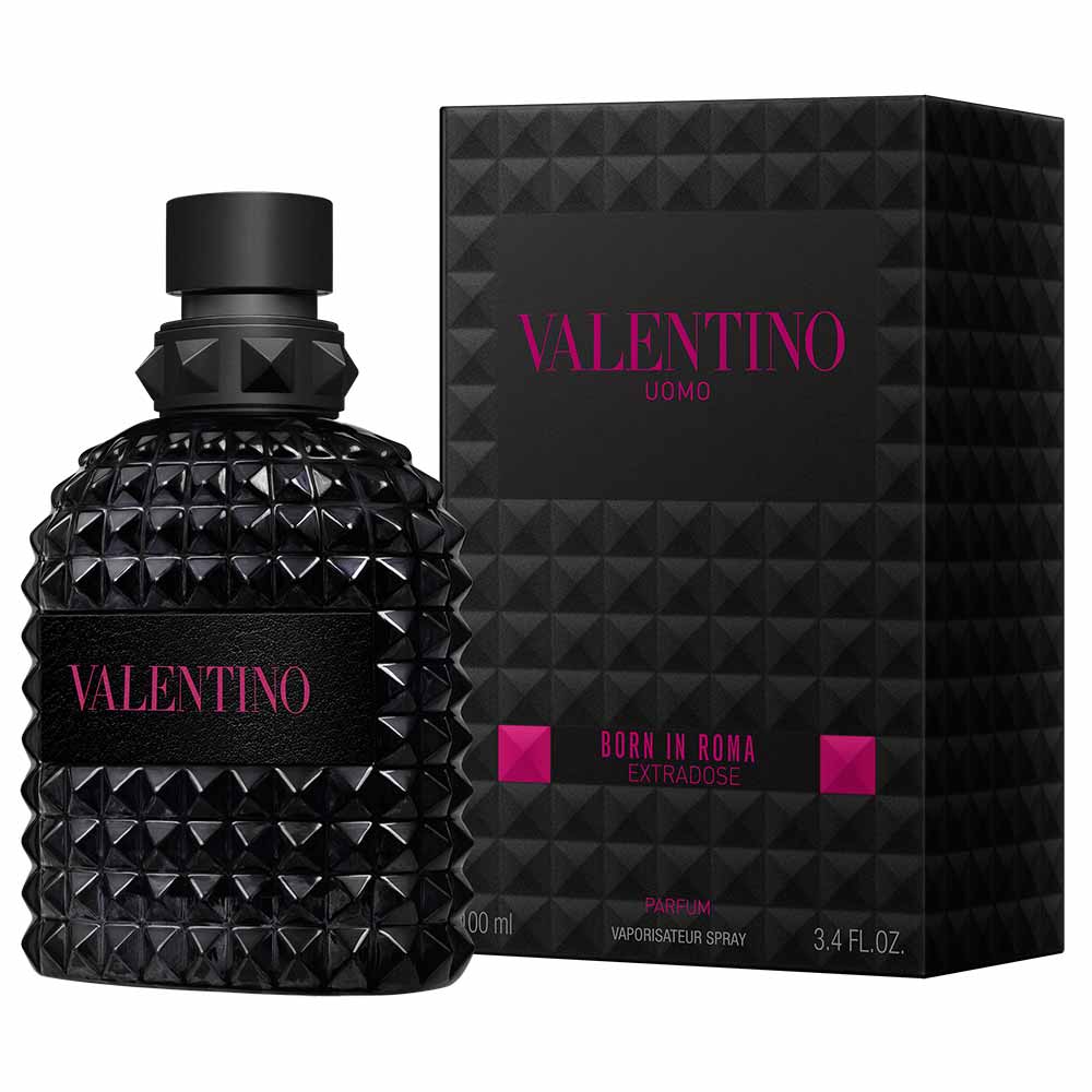 Perfume Masculino Born In Roma Uomo Extradose Valentino Eau de Parfum 100ml